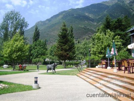 Jardines del SOMMOS Hotel Benasque Spa (Huesca)